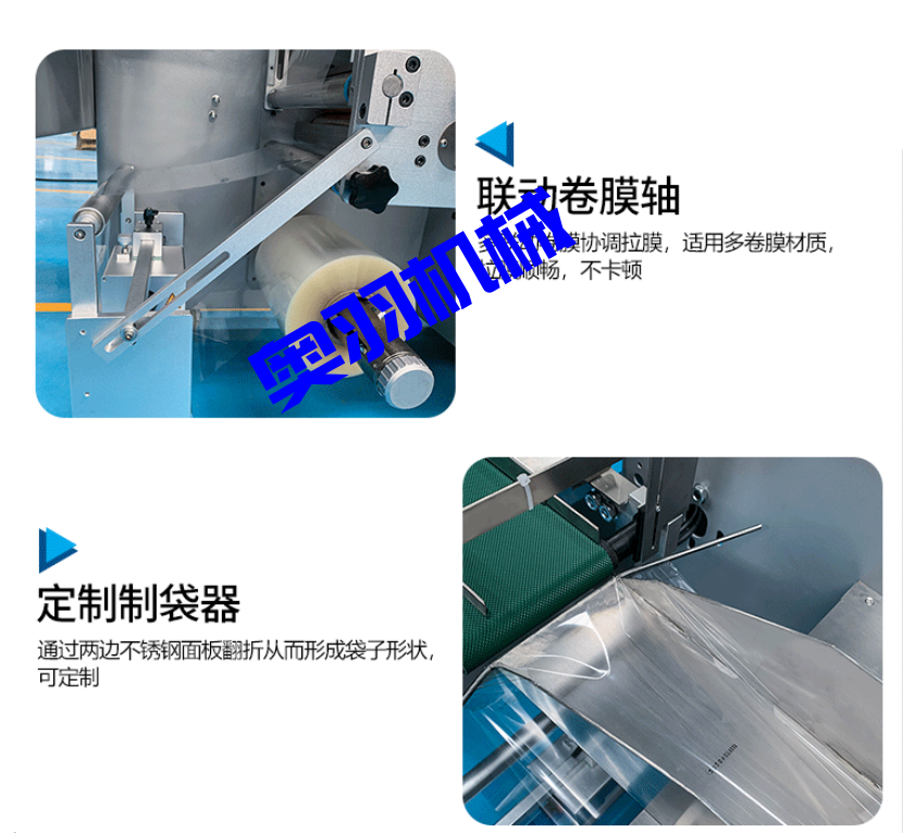 AY-450X下走紙烤鴨餅枕式包裝機(jī)_http://m.frecoffee.com_全自動(dòng)枕式包裝機(jī)系列_第4張