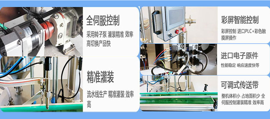 全自動(dòng)小型液體膏體灌裝旋蓋生產(chǎn)線_http://m.frecoffee.com_瓶裝灌裝生產(chǎn)線系列_第2張