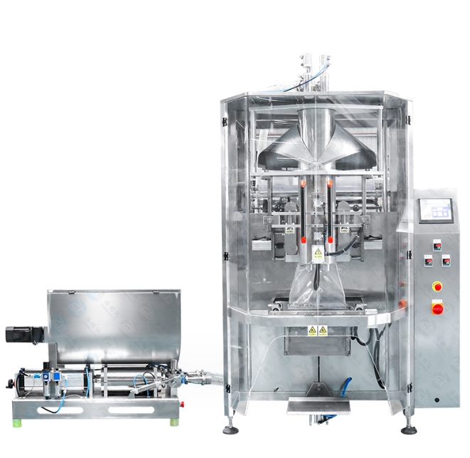 自動醬料袋裝包裝機操作流程與調試方法--炒雞醬包裝機